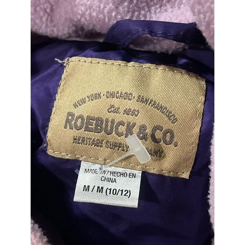 Rougemont Purple & Pink Quilted Jacket‎ Warm Cozy Winter Outerwear D-3